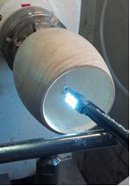 Handy light on gauge